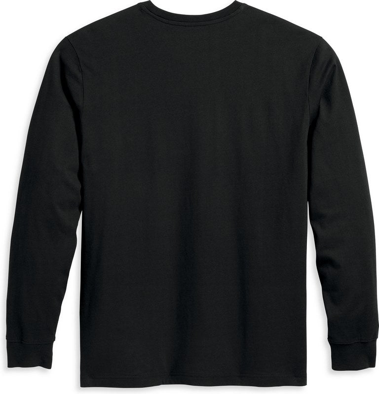 Harley-Davidson Tee-Knit  Colorblock-Design-Black Beauty | 96097-23VM