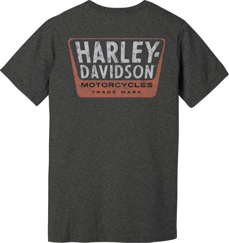 Harley-Davidson Tee-Knit  Medium Heather Grey | 96100-23VM