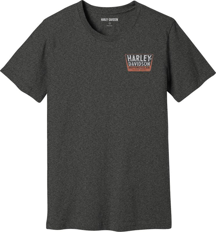 Harley-Davidson Tee-Knit  Medium Heather Grey | 96100-23VM