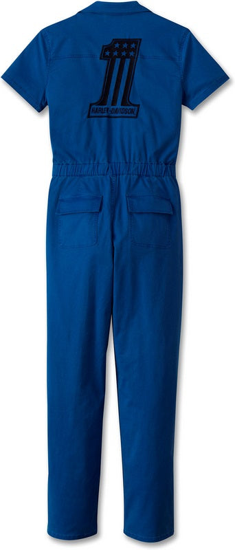 Harley-Davidson Coverall-Woven  True Blue | 96102-24VW