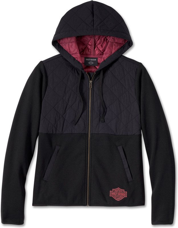 Harley-Davidson Sweatshirt-Knit  Black Beauty | 96104-24VW