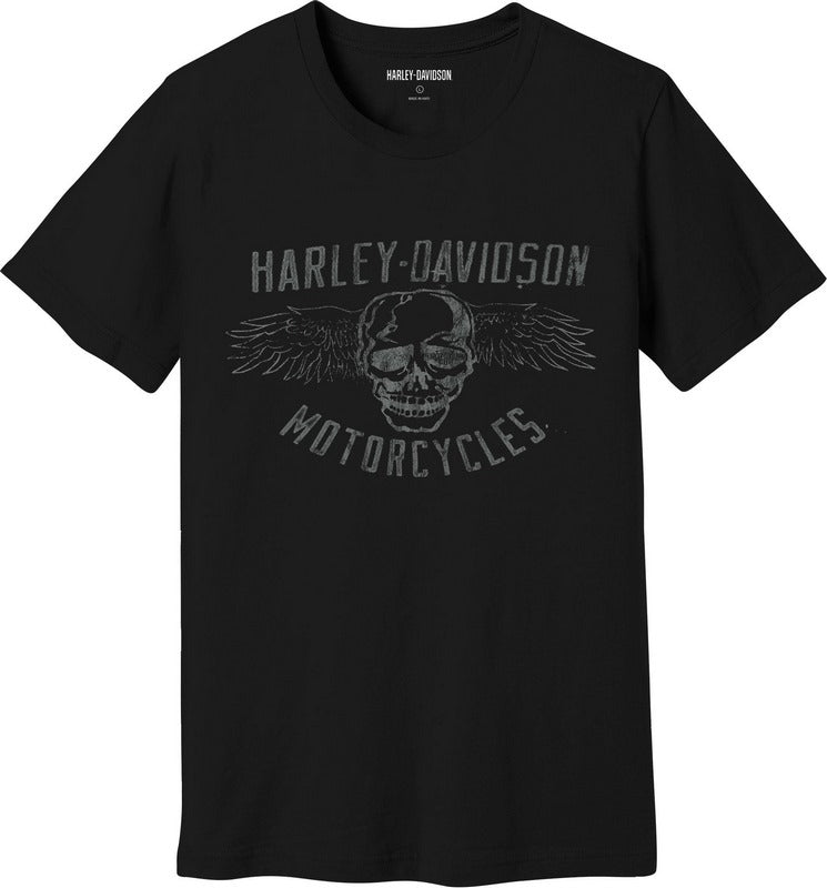 Harley-Davidson Skull Tee For Men  Black Beauty | 96106-23VM