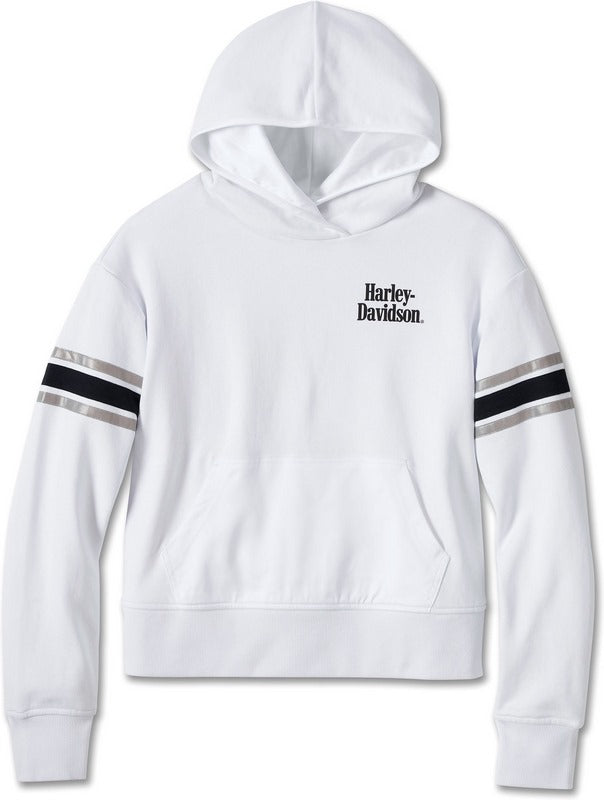 Harley-Davidson Hoodie-Knit  Bright White | 96106-24VW