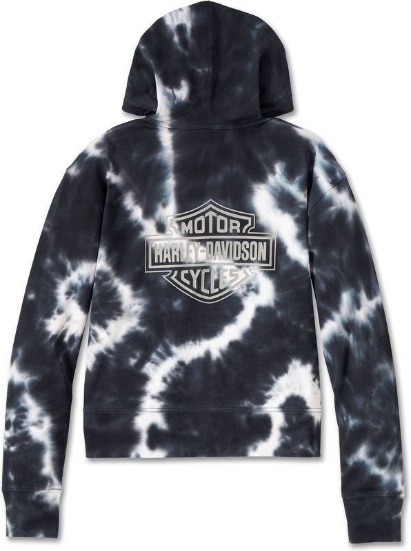 Harley-Davidson Hoodie-Knit  Black Beauty Batik | 96107-24VW