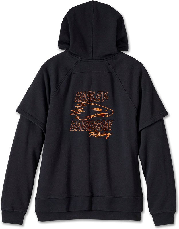 Harley-Davidson Hoodie-Knit  Black Beauty | 96111-24VW