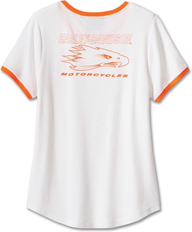 Harley-Davidson Tee-Knit  Bright White | 96117-24VW