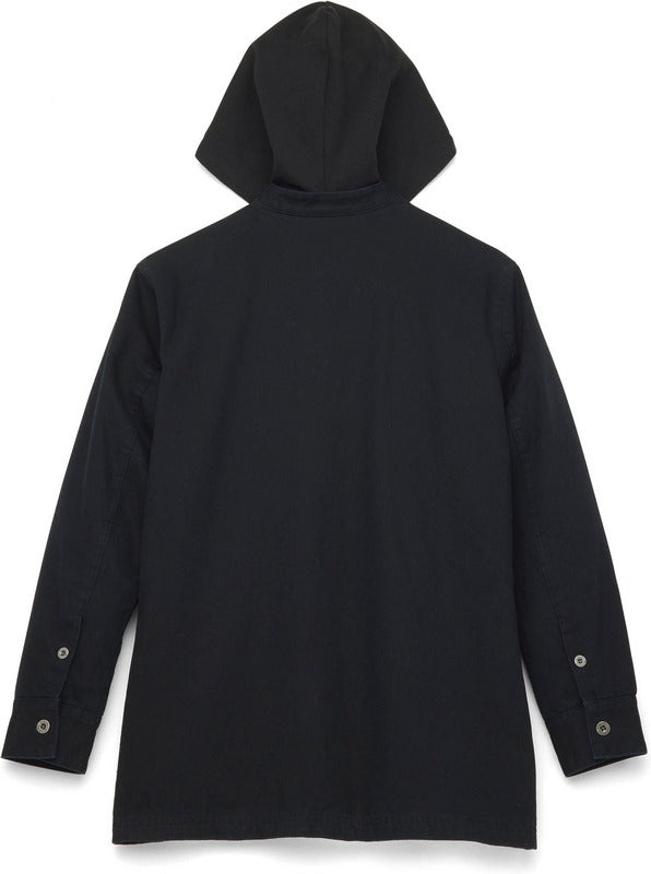 Harley-Davidson Bar Font Shirt Jacket With Removable Hood For Women  Black Beauty | 96119-22VW
