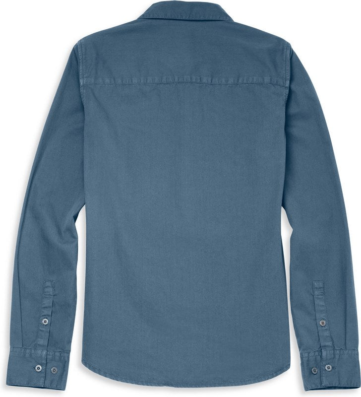 Harley-Davidson Racer Font Solid Soft Twill Shirt For Women  Bering Sea | 96120-22VW
