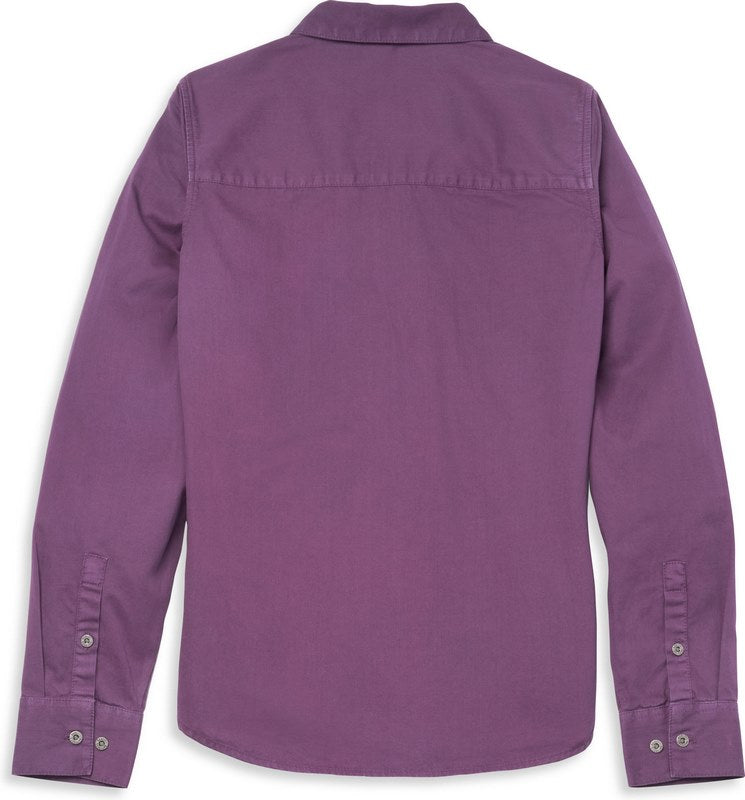 Harley-Davidson Women'S Script Font Solid Soft Twill Shirt  Hortensia | 96122-22VW