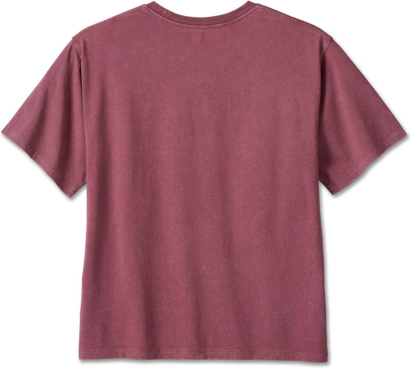 Harley-Davidson Tee-Knit  Crushed Berry | 96126-24VW