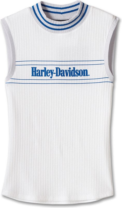 Harley-Davidson Top-Knit  Bright White | 96131-24VW