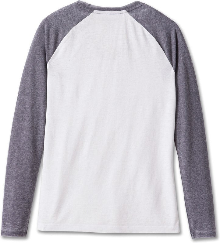 Harley-Davidson Tee-Knit  Colorblock-Design-Bright White | 96146-24VW
