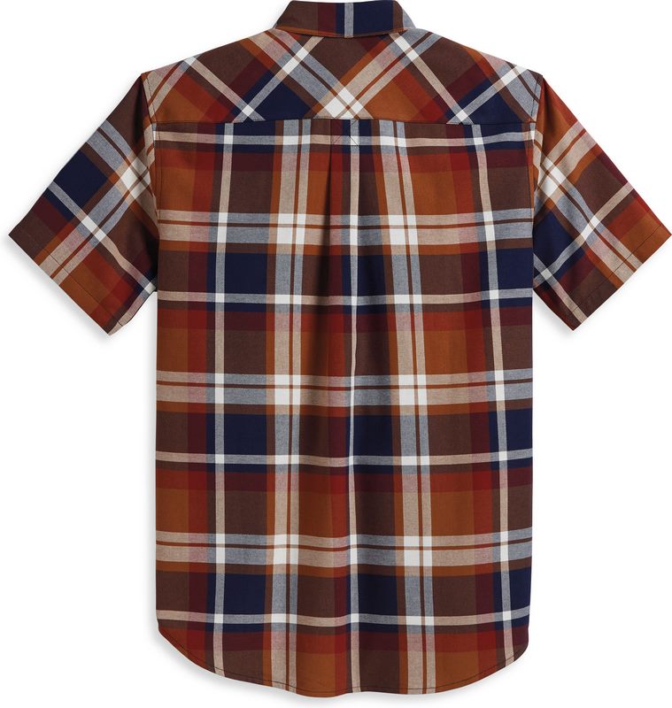 Harley-Davidson Men'S Staple Plaid Shirt  Warmes Multi-Plaid | 96160-23VM