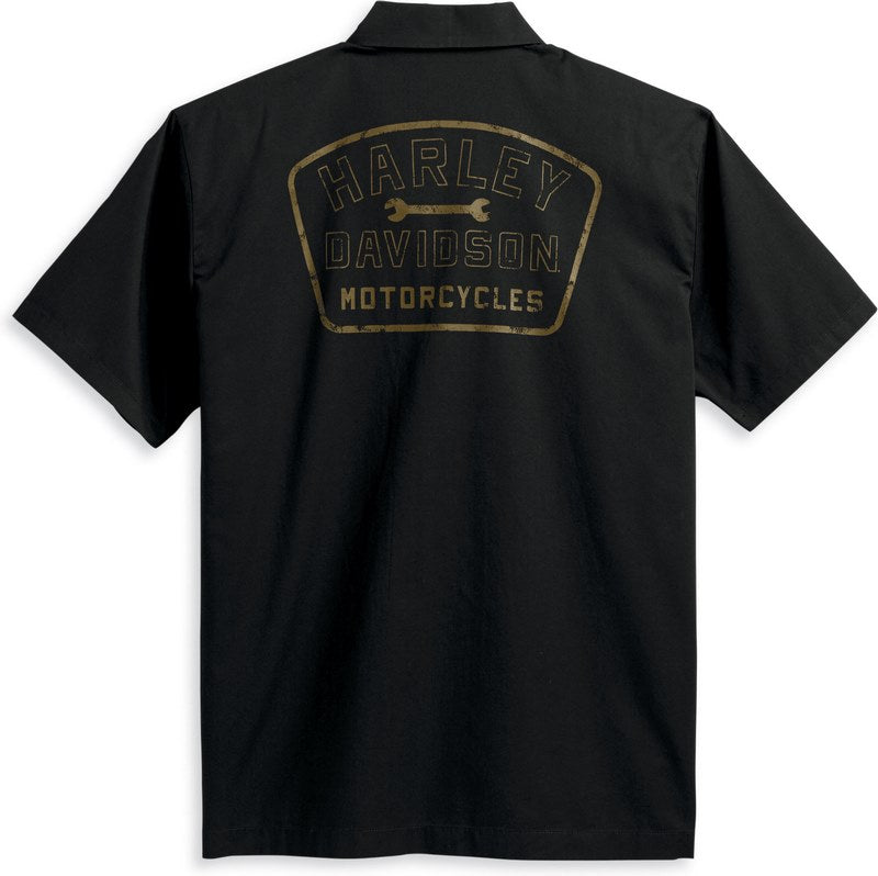 Harley-Davidson Shirt-Woven  Black Beauty | 96161-23VM