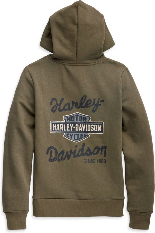 Harley-Davidson Hoodie-Knit  Grape Leaf | 96180-23VW