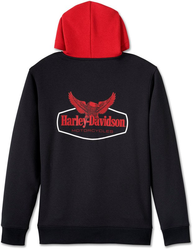 Harley-Davidson Hoodie-Knit  Black Beauty | 96182-24VM