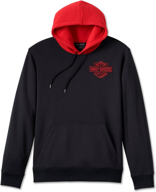 Harley-Davidson Hoodie-Knit  Black Beauty | 96182-24VM