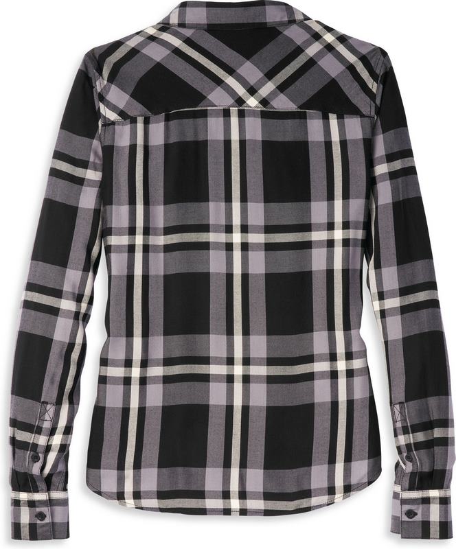 Harley-Davidson Shirt-Woven  Plaid | 96200-22VW