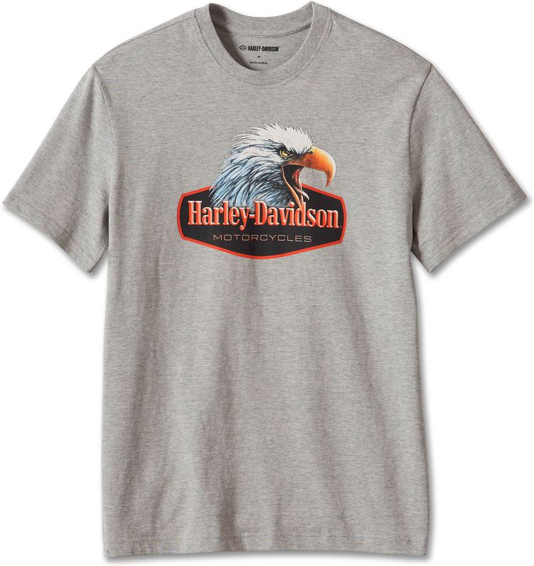 Harley-Davidson Tee-Knit  Charcoal Grey Heather | 96201-24VM