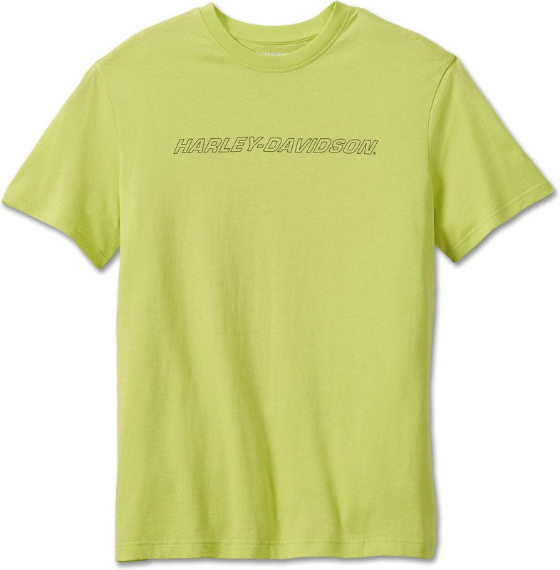 Harley-Davidson Men'S Willie G Skull Tee  Wild Lime | 96206-24VM
