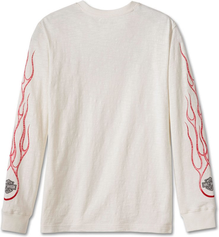 Harley-Davidson Tee-Knit  Cloud Dancer | 96208-24VM