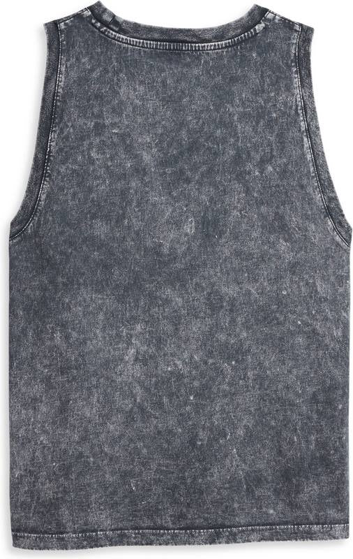 Harley-Davidson Women'S Chrome Warrior Vintage Wash Muscle Tank  Blackened Pearl | 96209-23VW