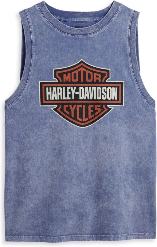 Harley-Davidson Tank-Knit  Gray Blue | 96210-23VW