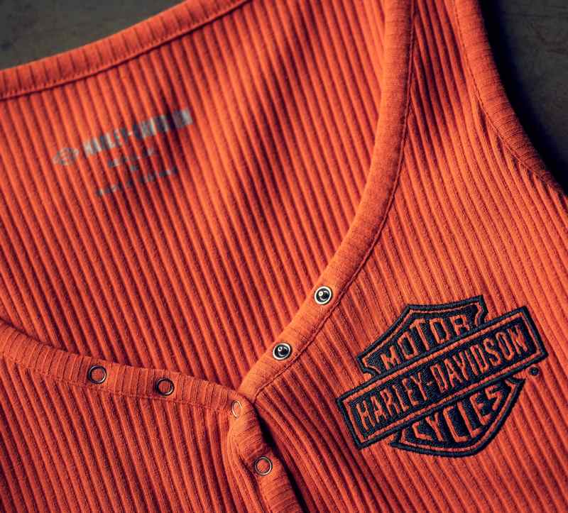Harley-Davidson Bodysuit-Knit  Vintage Orange | 96216-23VW