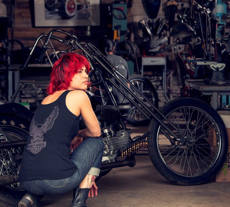 Harley-Davidson Tee-Knit  Black Beauty | 96217-23VW