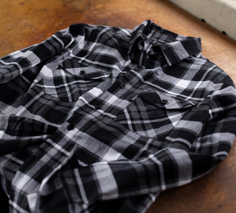 Harley-Davidson Essence Shirt For Men  Black Plaid | 96217-24VM