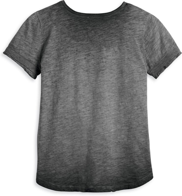 Harley-Davidson Women'S Hometown Scoop Neck Tee  Black Beauty | 96218-23VW