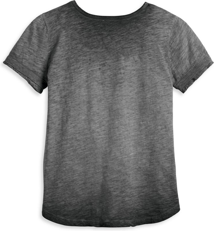 Harley-Davidson Women'S Hometown Scoop Neck Tee  Black Beauty | 96218-23VW