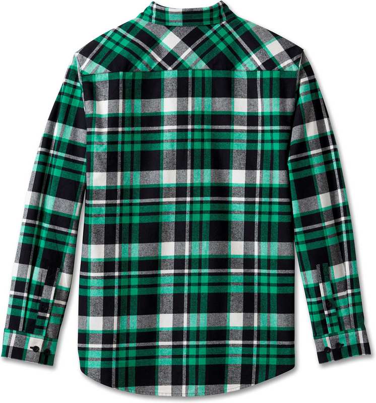 Harley-Davidson Shirt-Woven  Green Plaid | 96218-24VM