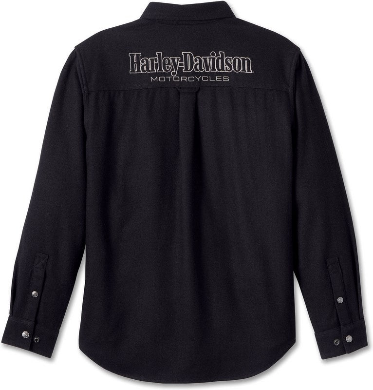 Harley-Davidson Shirt-Woven  Black Beauty | 96220-24VM