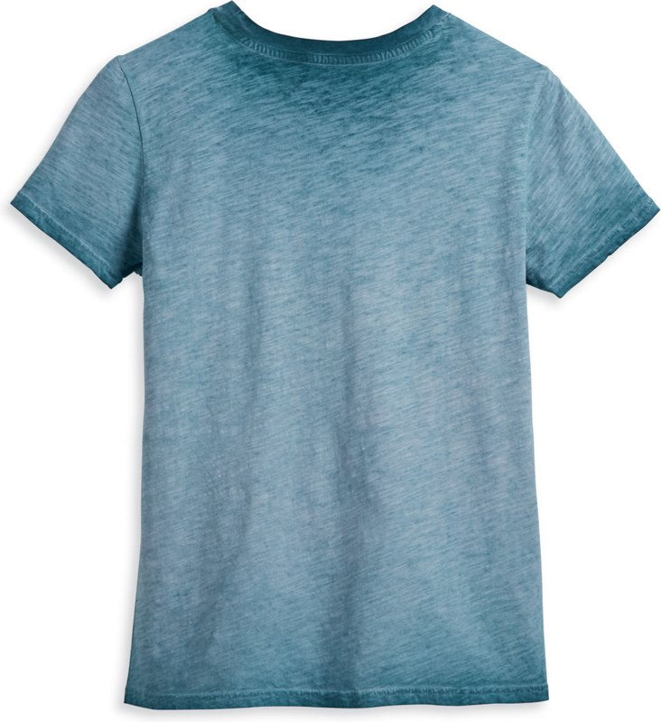 Harley-Davidson Tee-Knit  Deep Teal | 96222-23VW