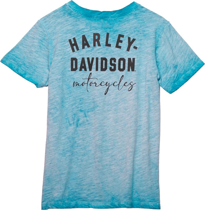 Harley-Davidson Tee-Knit  Gray Blue | 96226-23VW