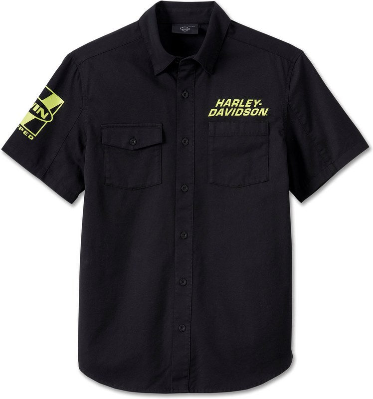 Harley-Davidson Shirt-Woven  Black Beauty | 96231-24VM