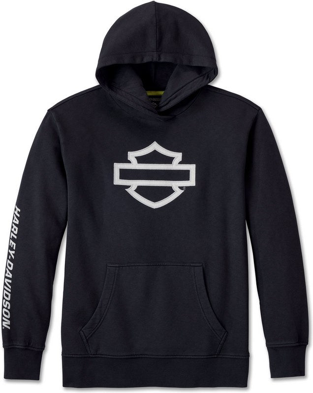 Harley-Davidson Hoodie-Knit  Black Beauty | 96236-24VW