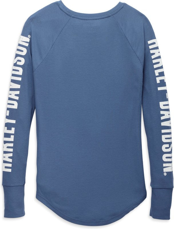 Harley-Davidson Tee-Knit  Gray Blue | 96237-23VW