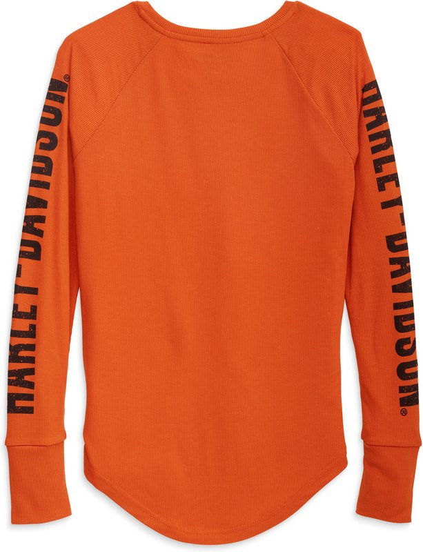 Harley-Davidson Tee-Knit  Vintage Orange | 96238-23VW