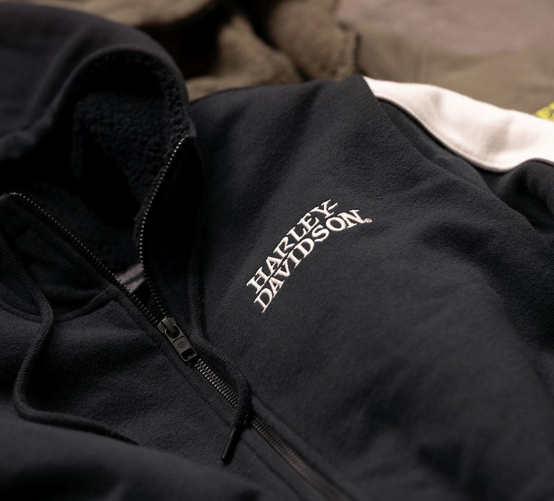 Harley-Davidson Hoodie-Knit  Black Beauty | 96239-24VW
