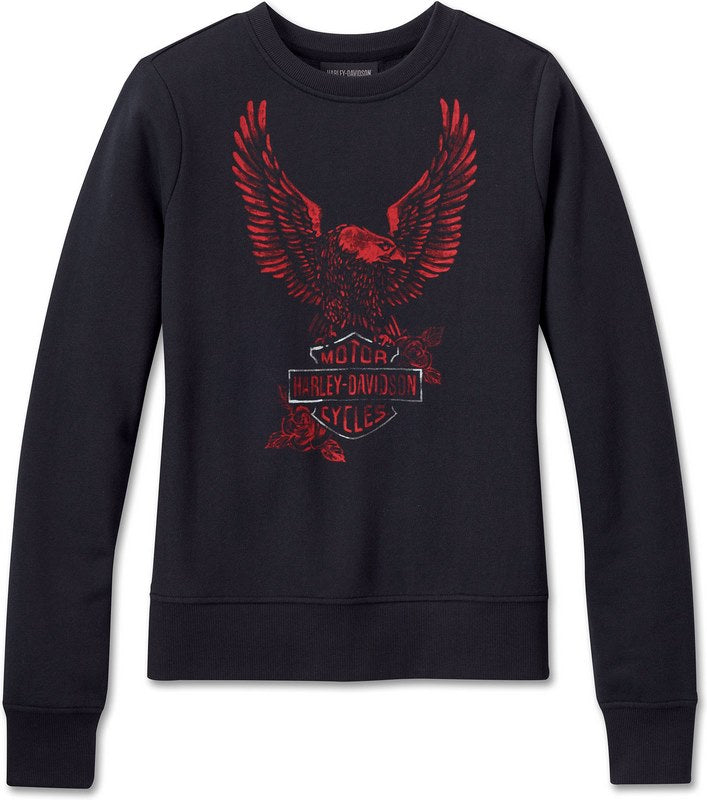 Harley-Davidson Sweatshirt-Knit  Black Beauty | 96244-24VW