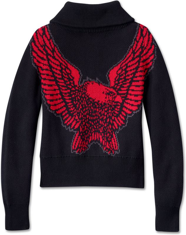 Harley-Davidson Sweater-Knit  Black Beauty | 96250-24VW