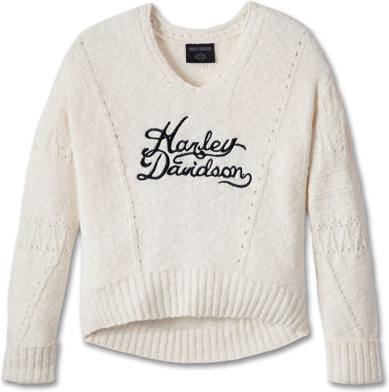 Harley-Davidson Sweater-Knit  Cloud Dancer | 96253-24VW