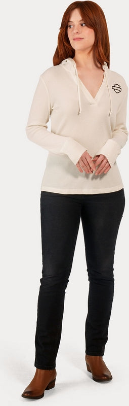 Harley-Davidson Top-Knit  Cloud Dancer | 96254-23VW