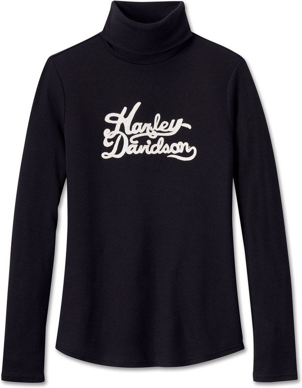 Harley-Davidson Turtleneck-Knit  Black Beauty | 96261-24VW