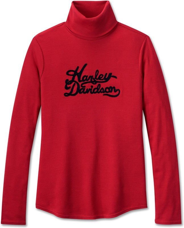 Harley-Davidson Turtleneck-Knit  Chili Pepper | 96262-24VW