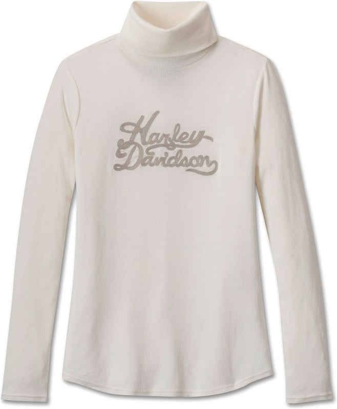 Harley-Davidson Turtleneck-Knit  Cloud Dancer | 96263-24VW