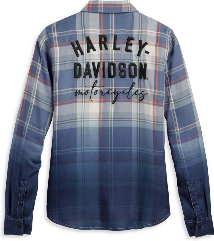 Harley-Davidson Shirt-Woven  Yarn-dyed plaid | 96271-23VW