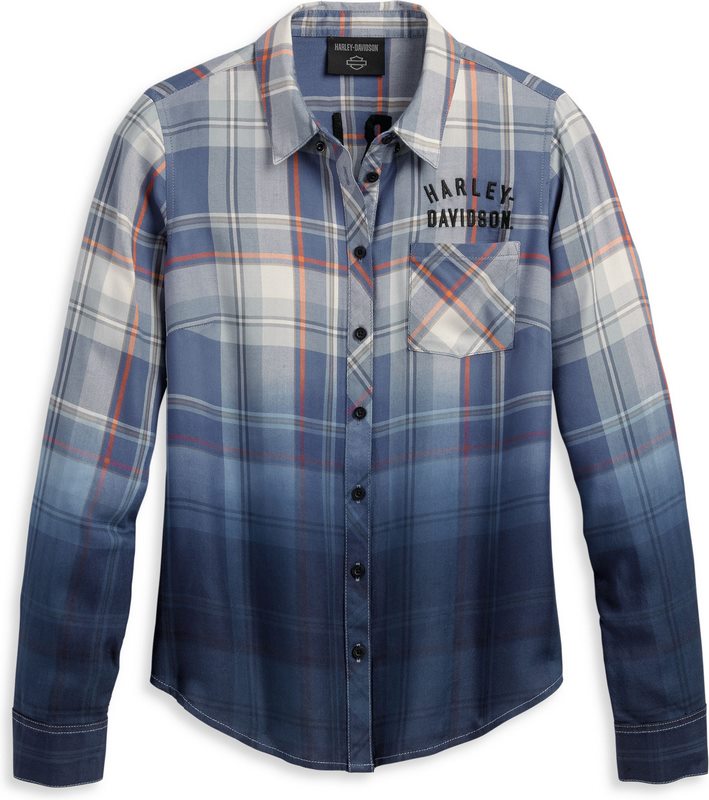 Harley-Davidson Shirt-Woven  Yarn-dyed plaid | 96271-23VW